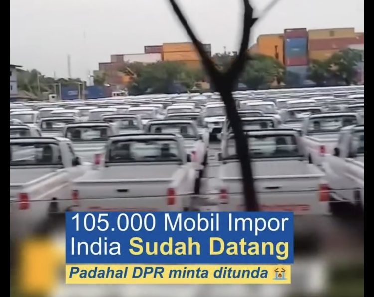 impor Mobil India Bisa Hilangkan 20 Ribu Pekerjaan