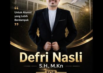 DUKUNGAN TERUS MENGALIR UNTUK DEFRI NASLI, S.H., M.Kn Didukung Tokoh-Tokoh Alumni, Dinilai Siap Mengelola Alumni Bung Hatta Secara Nyata