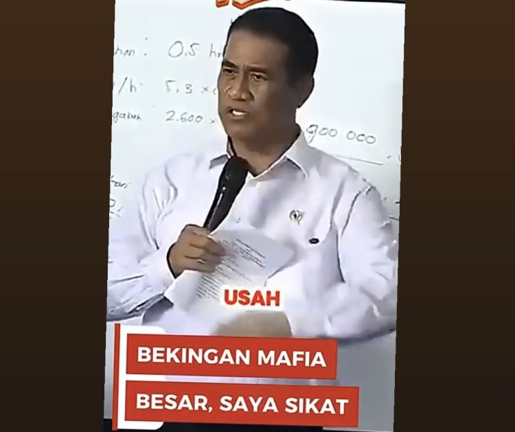 MenTan Andi Amran Sulaiman Sikat Mafia Proyek di Kementan, Korupsi Rp27 Miliar Dibongkar