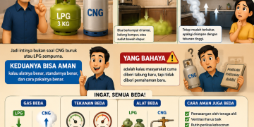 “CNG vs LPG 3 Kg: Sama-Sama Bisa Aman, Asal Jangan Salah Paham”