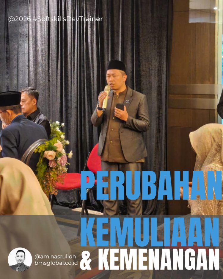 Catatan Jumat : PERUBAHAN, KEMULIAAN, dan KEMENANGAN