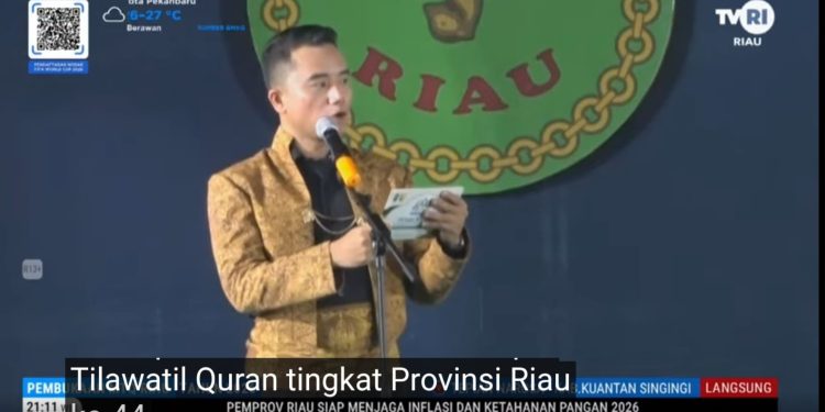 MC MTQ Tanpa Peci dan Tanjak, EO Jangan Hilangkan Identitas Melayu Riau