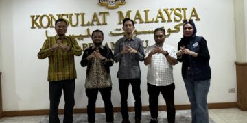 DPD ASITA Riau Audiensi dengan Konsulat Malaysia, Bahas Kolaborasi RITEX 2026
