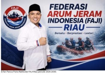 Erfan Panca Putra Terpilih Aklamasi Pimpin FAJI Riau Periode 2026–2030, Peserta Apresiasi Pengabdian Herman Yahya Domo