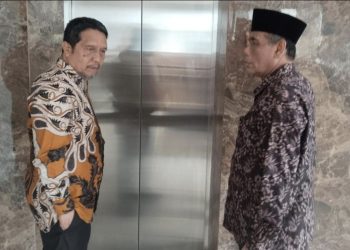 BERTEMU DALAM SATU VISI: Dua Tokoh Besar Riau Satukan Langkah demi Masa Depan Umat dan Pendidikan