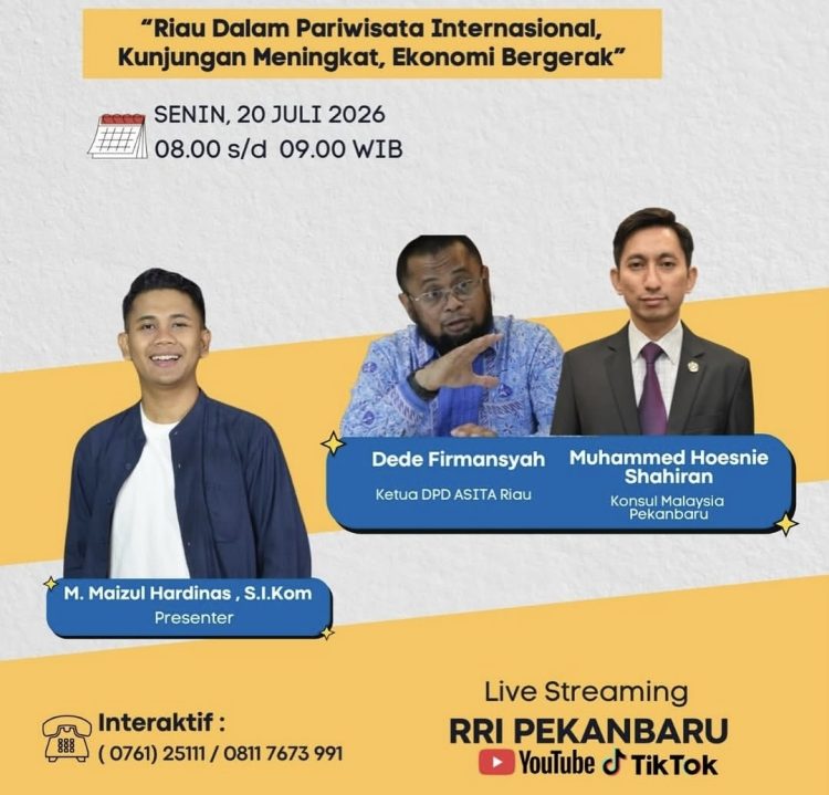 RITEX Jadi Senjata Baru! Riau Bersiap Rebut Pasar Pariwisata Internasional