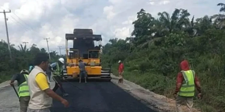 Pembangunan Jalan Lintas Bono sepanjang 200 km sudah telan anggaran hampir Rp1 triliun