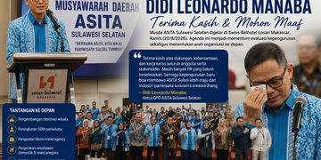 MUSDA ASITA Sulsel Digelar, Didi Leonardo Sampaikan Terima Kasih dan Mohon Maaf