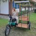 Mahasiswa dan Dosen Teknik Elektro, Inovasi Becak Elektrik Hybrid Solar Panel