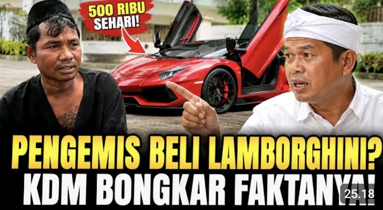 Pura-Pura Buntung Demi Raup Rp500 Ribu Sehari, Modus Pengemis di Pantura Subang Dibongkar Kang Dedi