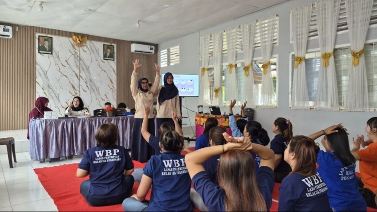 IPEMI Riau Bersama PKBI dan BKKBN Berikan Edukasi Kesehatan Reproduksi di Lapas Pekanbaru
