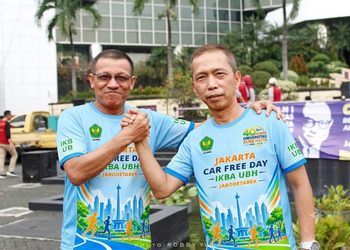 Perkuat Silaturahmi Alumni Universitas Bung Hatta Selenggarakan Car Free Day di Thamrin