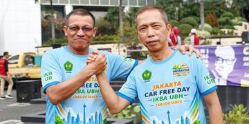 Perkuat Silaturahmi Alumni Universitas Bung Hatta Selenggarakan Car Free Day di Thamrin