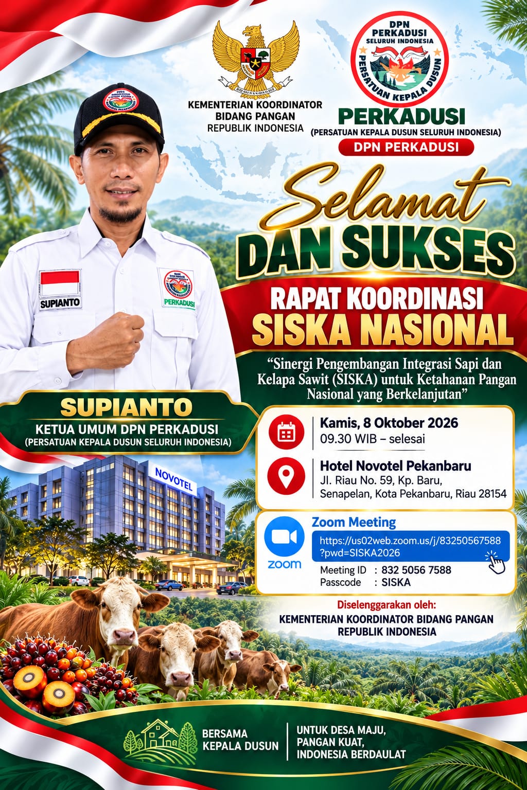DPN PERKADUSI DORONG PENGUATAN SINERGI SISKA UNTUK KETAHANAN PANGAN NASIONAL